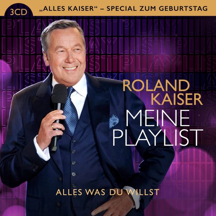 Roland Kaiser Meine Playlist Alles Was Du Willst 3CD Schlager TV shop