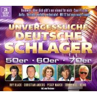 Unvergessliche Deutsche Schlager - 50er * 60er * 70er - 3CD