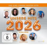 Unsere Hits 2026 - 2CD+DVD