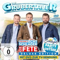 Die Grubertaler - Echt Schlager - Die Grosse Fete - Vol. 2 - Deluxe Edition - CD+DVD