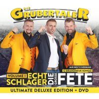 Die Grubertaler - Echt Schlager - Die Grosse Fete - Vol. 1 - Deluxe Edition - CD+DVD